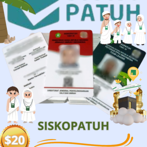 JUAL KARTU ID CARD SISKOPATUH UMROH RESMI TRAVEL UMROH DAN HAJI